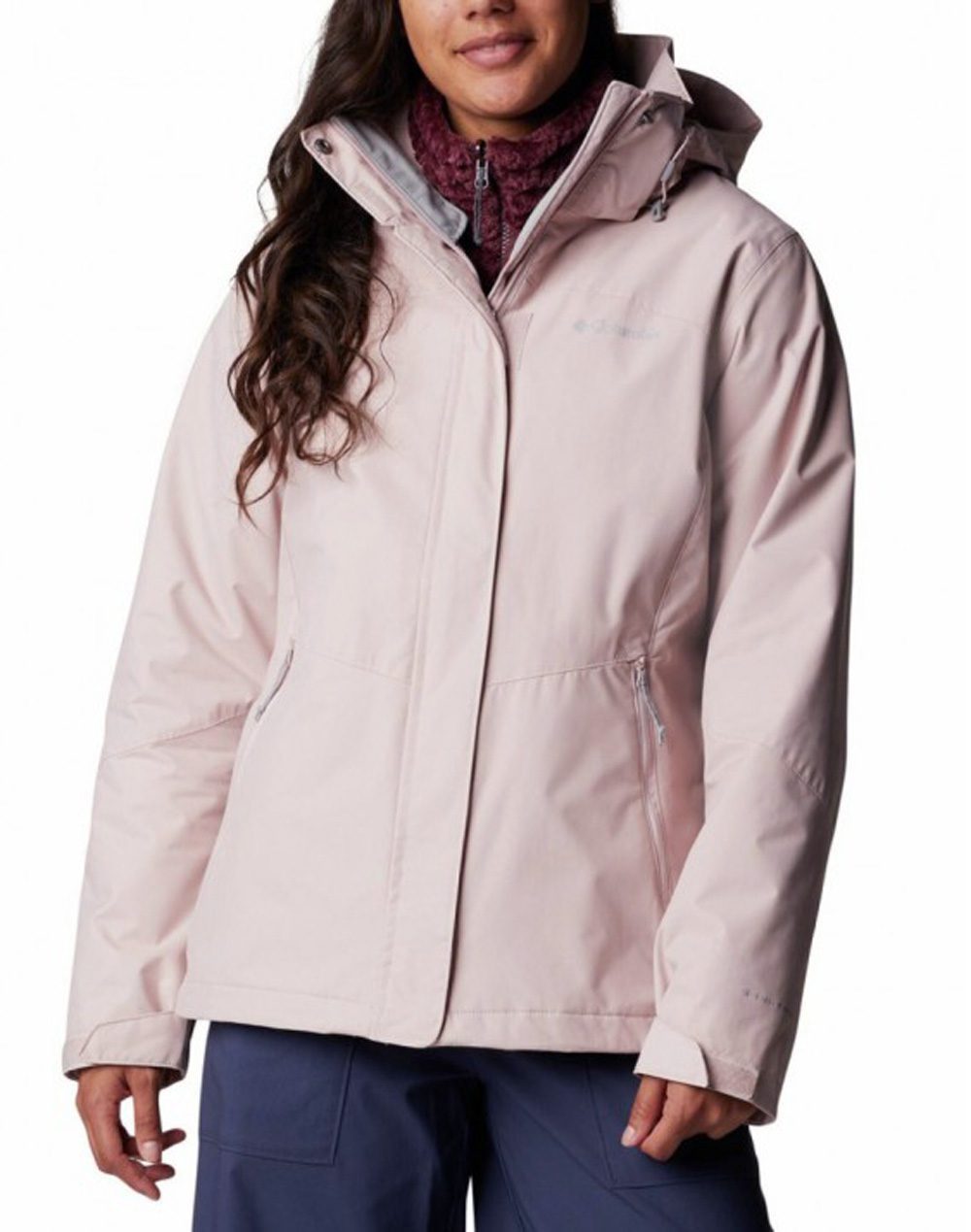 COLUMBIA Women's Bugaboo™ II Fleece Interchange Jacket Mineral Pink,  WL0919-618